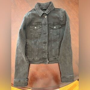 Aeropostale Black Jean Jacket
